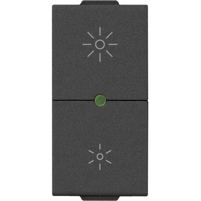 Vimar 09135.1. cm Димер master универсален 230v Карбон мат 1m neve up (09135.1.cm)