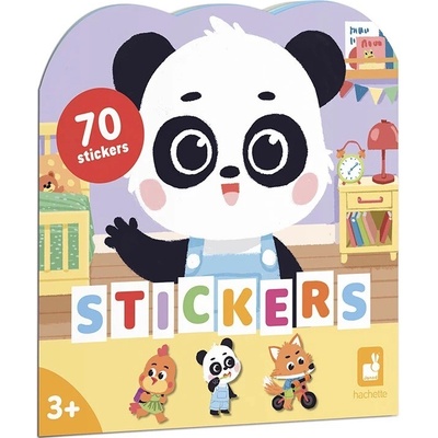 Janod Stickers samolepkový sešit můj den