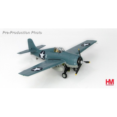 Hobby Master F4F-4 Wildcat USMC VMF-223 Bulldogs White 2 Marion Carl Guadalcanal September 1942 1:48