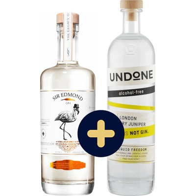 Sir Edmond Gin + Undone No.2 Not Gin (set 1 x 0.7 l, 1 x 0.7 l)