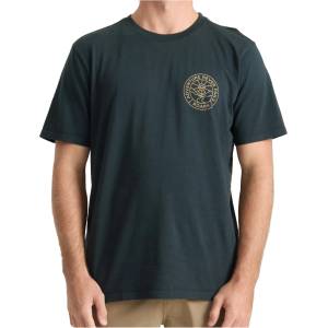 Roark Мъжка тениска Roark Division T-shirt - Washed Black - размер M (216-7590-0112)