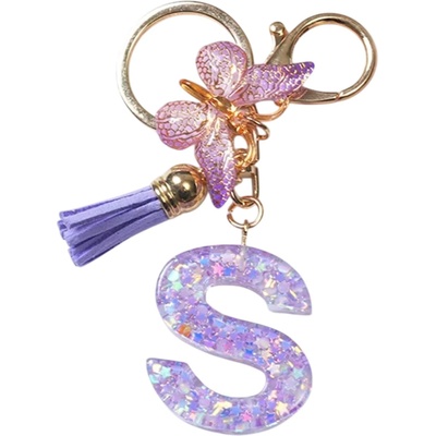 HARAHU Ключодържател Азбука - s / Лилава kp37913 (37913)