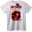 NOONEBRAND Тениска Барт Симпсон Малък Дявол - 2XL, White