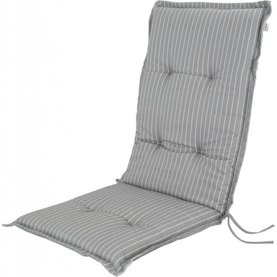 LIVARNO home Potah na židli / křeslo Sevilla šedá 113 x 50 x 7 cm