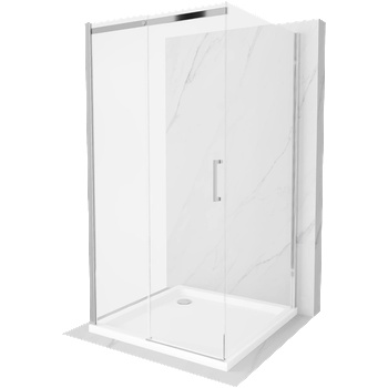 Mexen Omega 100x100 cm + tray square