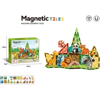 Image 1 of Armtoys ДЕТСКИ МАГНИТЕН КОНСТРУКТОР С ЖИВОТНИ 27 ЧАСТИ