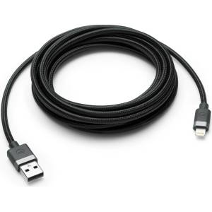 mophie Кабел mophie - USB/Lightning, 2 m, черен (409903419)