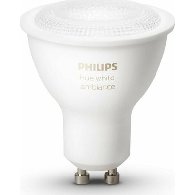 Philips LED žiarovka Hue White Ambiance 4.3W GU10 929001953309