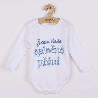 NEW BABY KOJENECKÉ BODY JSEM VAŠE SPLNĚNÉ PŘÁNÍ
