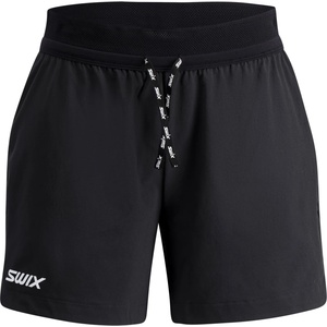 Swix Дамски шорти за бягане Swix Women's Force Shorts 5-Inch Running shorts - Jet Black (112-4367-0212)