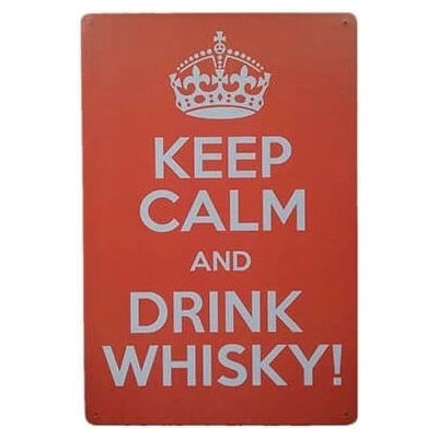 Ceduľa Drink Whisky