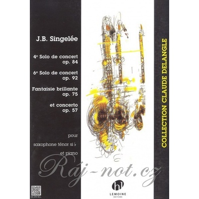 Singelee JB Solos de concert / tenorový saxofón + klavír
