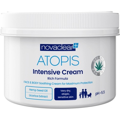 Biotter Novaclear Atopis promašťující krém na obličej a tělo 500 ml – Zboží Dáma
