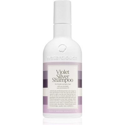 Waterclouds Violet Silver Shampoo šampon neutralizující žluté tóny 250 ml