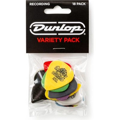 Dunlop PVP120 Recording Pick Variety Pack - 18 pack