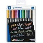 STAEDTLER Декоративен маркер, 1-6 мм, конусовиден, staedtler "8321", 10 различни металически цвята 8321 tb10 (8321 tb10)
