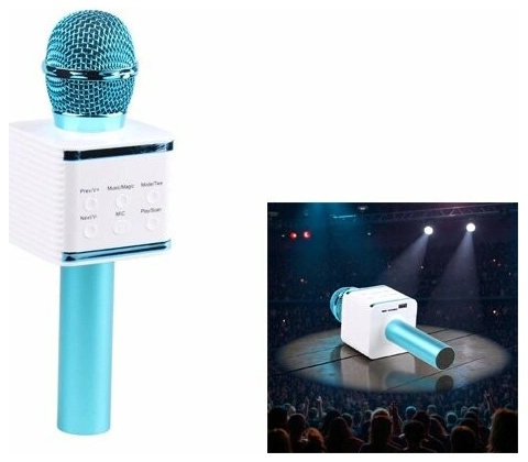 Karaoke V7 modrý
