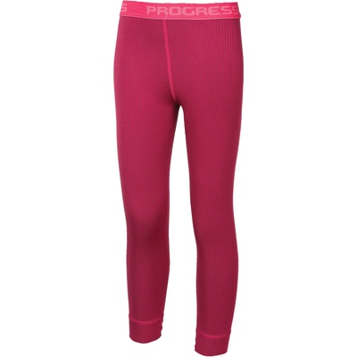 Progress MS SDND dětské funkční dlouhé spodky malinová