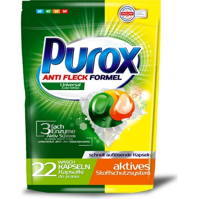 Purox Anti pleck Kapsuly na pranie 22 PD