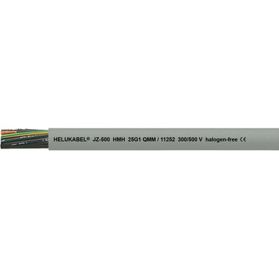 Helu JZ-500 11205-100 riadiaci kábel 7 G 0.50 mm² 100m sivá