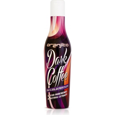 Oranjito opaľovacie mlieko do solária s vôňou kávového mlieka (Dark Coffee Accelerator) 200 ml