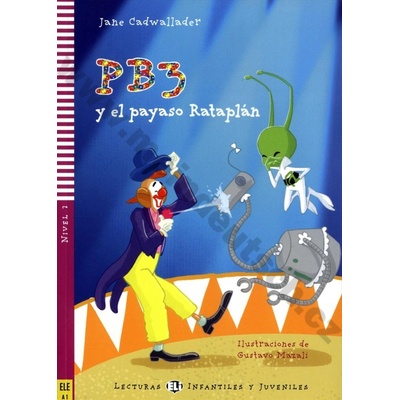PB3 y el payaso Rataplán zjednodušené čítanie v španielčine A1 vr. CD