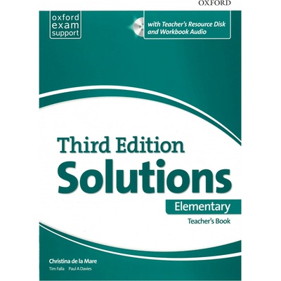 Maturita Solutions 3rd Elementary Essentials Teachers Book & Resource Disc Pack
