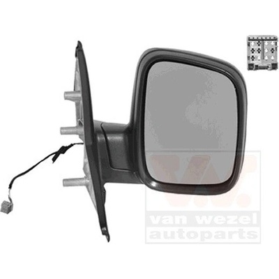 Vonkajżie spätné zrkadlo VAN WEZEL 5896808