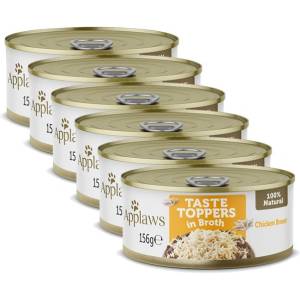 Applaws Dog Taste Toppers in Broth пилешки гърди 6 x 156 г