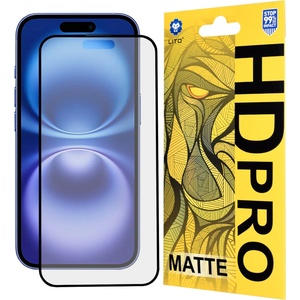 LITO Протектор за iPhone 16 - Lito HD Pro Matte - черен