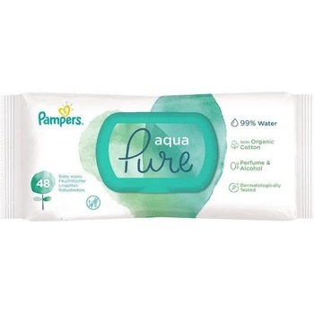 Pampers мокри кърпи Aqua - 48 броя