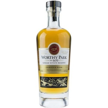 Worthy Park Single Estate Reserve 45% 0,7 l (holá láhev)