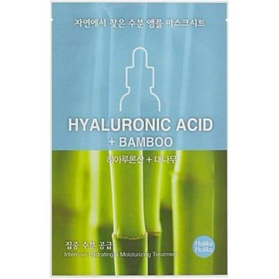 Holika Hyaluronic Acid + Bamboo maska na tvár 18 ml