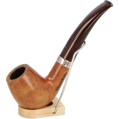 MonteBello Bent Billiard svetlá hladká filter 9mm