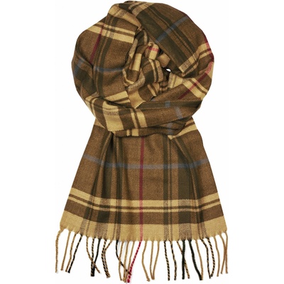 English Style zimní šál P109M hnědá