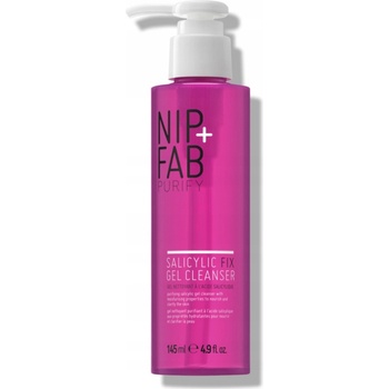 NIP+FAB Salicylic Fix čisticí gel na obličej 145 ml