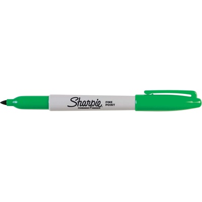 Sharpie Перманентен маркер Sharpie, F, зелен (26986-А-ЗЕЛЕН)