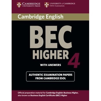 Cambridge BEC 4 Higher Student´s Book with Answers