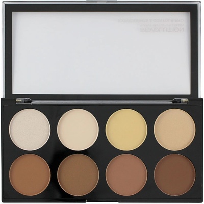 Makeup Revolution Iconic konturovací paletka Lights & Contour Pro – Zboží Dáma
