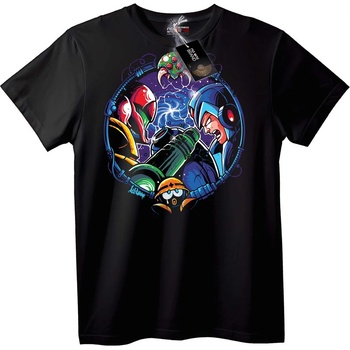 NOONEBRAND Тениска Mega Man и Роботни Приятели - 2XL, White