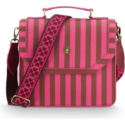 Pip Studio Frances Stripe Cross Body kabelka růžová