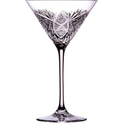 Bohemia Crystal Ručně broušené sklenice na Martini koktejly Bratislava 2 x 290 ml