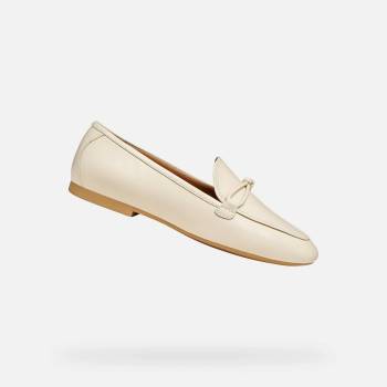 Geox Кремави дамски мокасини Geox New Palmaria Geox | Byal Bezhov | ЖЕНИ | 36