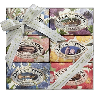 Nesti Dante Dolce Vivere toaletní mýdla 6 x 150 g