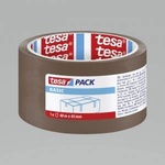 TESA Packing tape basic 40m: 45mm, brown
