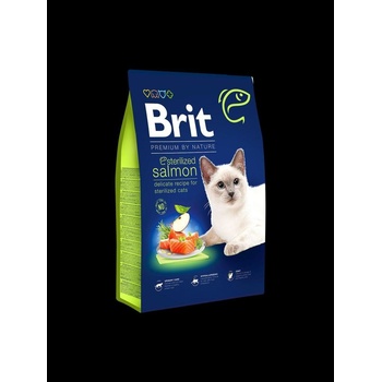 Brit Premium by Nature Cat Sterilized Salmon 8 kg