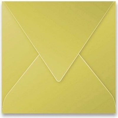 Obálka barevná Clairefontaine 165x165mm - zlatá, 1 ks