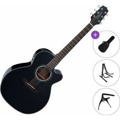 Takamine GN30CE Standard SET Black Електро-акустична китара Джъмбо