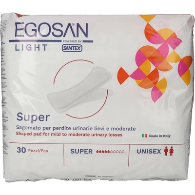 Egosan anatomicky tvarované inkontinenčné vložky 30 ks