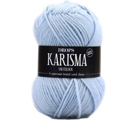 Drops Karisma Uni 68 světle modrá